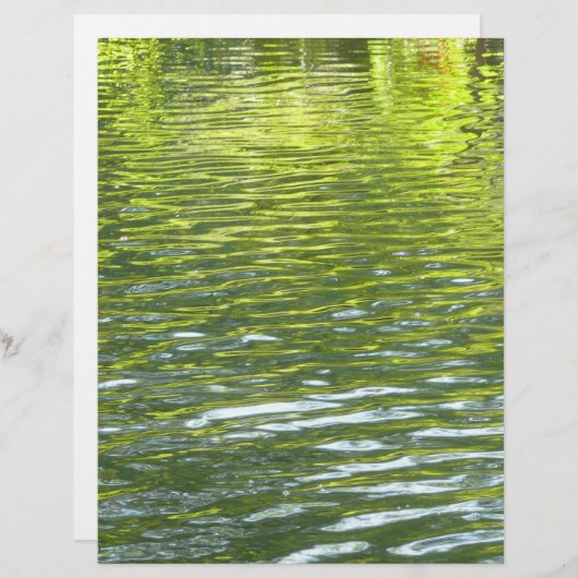 Gewässer von Eichenbachgelb und Grünlandschafts-Fo (Vorne/Hinten)