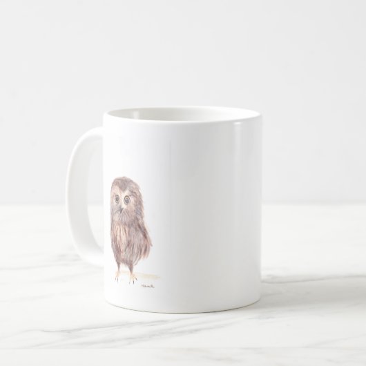 Gewässer von Vögeln in Eukalyptuswäldern niedlich Kaffeetasse (Vorderseite Links)