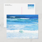 Gewässer vor Port Campbell (Bassstraße) Postkarte (Vorne/Hinten)