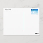 Gewässer vor Port Campbell (Bassstraße) Postkarte (Rückseite)