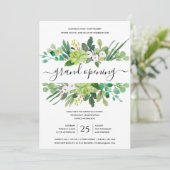 GEWÄSSERFARBSCHICHTRAHMEN GRENZERÖFFNUNGSZEREMONIE EINLADUNG (Stehend Vorderseite)