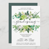 GEWÄSSERFARBSCHICHTRAHMEN GRENZERÖFFNUNGSZEREMONIE EINLADUNG (Vorne/Hinten)