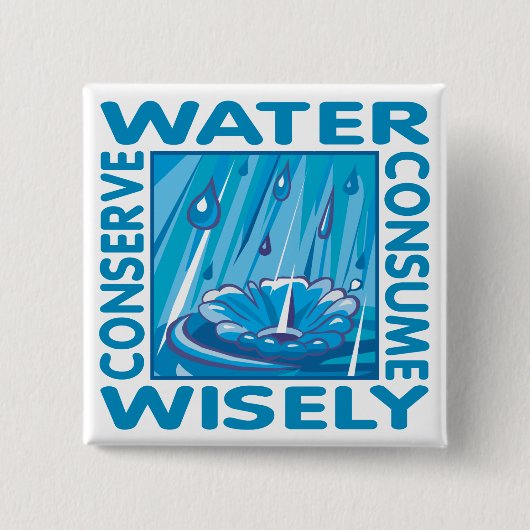 Gewässerschutz Button (Vorderseite)