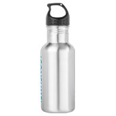 Gewässerschutz Edelstahlflasche (Rückseite)