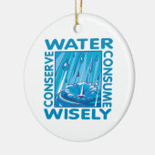 Gewässerschutz Keramik Ornament (Links)