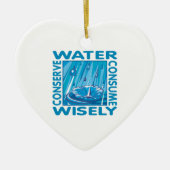 Gewässerschutz Keramikornament (Vorne)