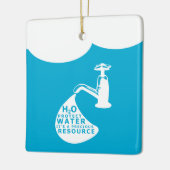Gewässerschutz Keramikornament (Links)