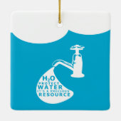 Gewässerschutz Keramikornament (Rückseite)