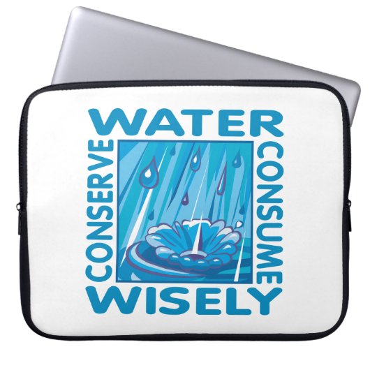 Gewässerschutz Laptopschutzhülle (Vorderseite)