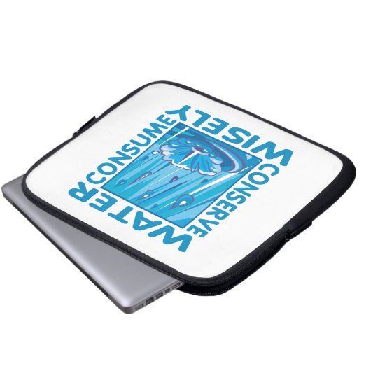 Gewässerschutz Laptopschutzhülle (Vorne Knopf)