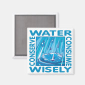 Gewässerschutz Magnet (Vorderseite/Rückseite)