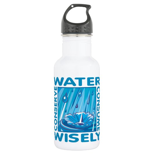 Gewässerschutz Trinkflasche (Vorderseite)
