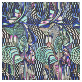Gewebe-Abstrakt-Charles Rennie Mackintosh 3 Stoff (Muster)
