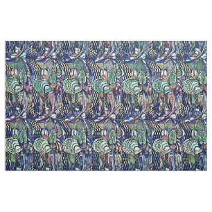 Gewebe-Abstrakt-Charles Rennie Mackintosh 3 Stoff