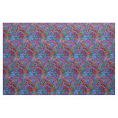 Gewebe-abstraktes beflecktes mit Blumenglas Stoff (Fat Quarter (45,7 x 55,9 cm))