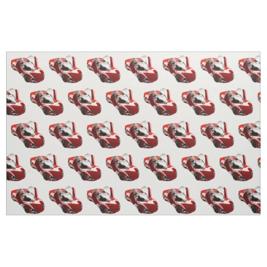 Gewebe Alfa Romeos Tipo 33 Stoff (Fat Quarter (45,7 x 55,9 cm))
