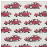 Gewebe Alfa Romeos TZ2 Stoff (Muster)