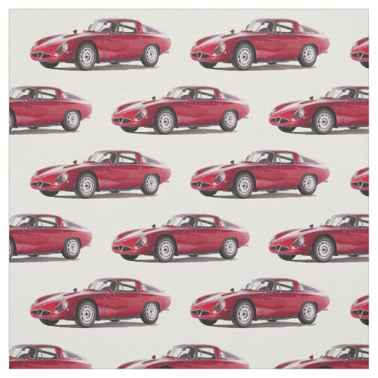 Gewebe Alfa Romeos TZ2 Stoff (Muster)