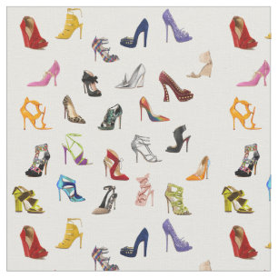 Gewebe-Aschenputtel-Zitat beschuht Heels-Pumpen Stoff