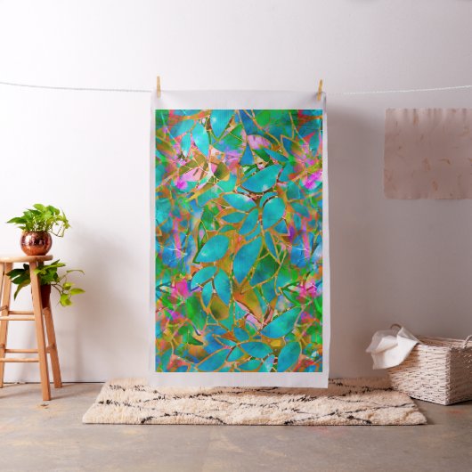 Gewebe aus Abstraktem Hartglas Stoff (Beispiel)