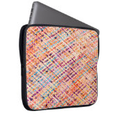 Gewebe aus einem großen Faden Laptopschutzhülle (Vorne Rechts)