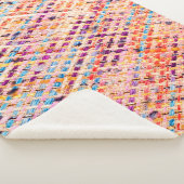 Gewebe aus einem großen Faden Sherpadecke (3/4)