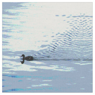 Gewebe aus Enten und Rippeln Stoff