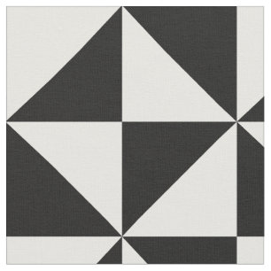 Gewebe aus geometrischen Dreiecken Stoff