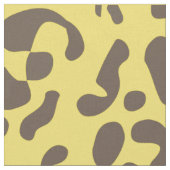 Gewebe aus Leopard-Zebra Stoff (Nahaufnahme)
