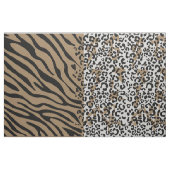 Gewebe aus Leopard-Zebra Stoff (Yard (91,4 cm))