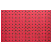 Gewebe aus Ölbohrinseln - rot Stoff (Yard (91,4 cm))