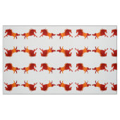 Gewebe aus Pferden, Polyester-Weave (58" Breite) Stoff (Fat Quarter (45,7 x 55,9 cm))