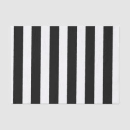 Gewebe aus schwarzen und weißen Streifen Seidenpapier