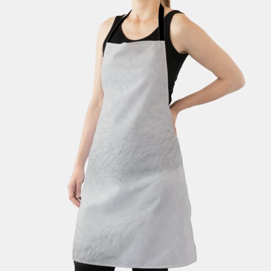 Gewebe aus weißer Baumwolle Schürze (InSitu)