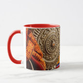 Gewebe, Bhutan Tasse (Links)