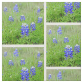 Gewebe - blaue Mützen Stoff (Muster)