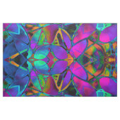 Gewebe-BlumenFraktal-Kunst Stoff (Yard (91,4 cm))