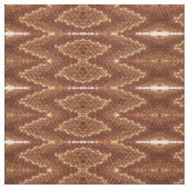 Gewebe - braunes kaleidoskopisches Muster Stoff (Muster)