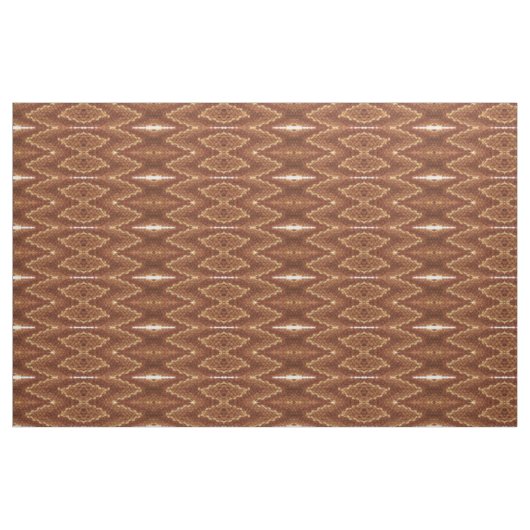 Gewebe - braunes kaleidoskopisches Muster Stoff (Fat Quarter (45,7 x 55,9 cm))