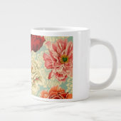 Gewebe-"Brokat-Pfingstrosen-" Tasse Philip Jacobs (Rechts)