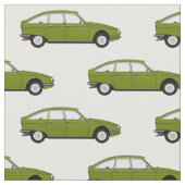 Gewebe Citroen GS Stoff (Nahaufnahme)