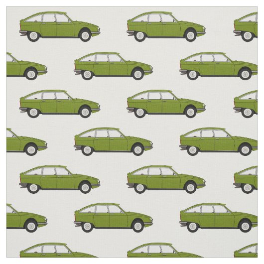 Gewebe Citroen GS Stoff (Muster)