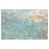 Gewebe der Blau-/Goldmarmor gekämmtes Stoff (Yard (91,4 cm))