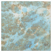 Gewebe der Blau-/Goldmarmor gekämmtes Stoff (Muster)