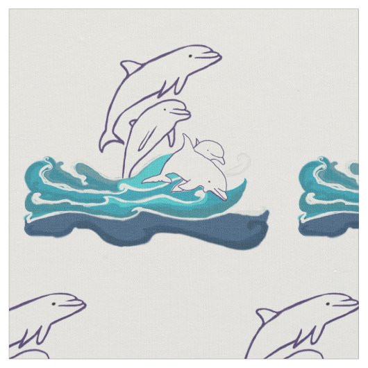 Gewebe der Delphin-Gewohnheit gekämmtes Stoff (Nahaufnahme)