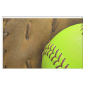 Gewebe der Softball-gelbes schnelles Baumwolle(56" Stoff (Fat Quarter (45,7 x 55,9 cm))