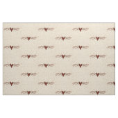 Gewebe der Zacken-Beeren-Herz gekämmtes Stoff (Fat Quarter (45,7 x 55,9 cm))