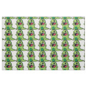 Gewebe des grünen Dinosauriers Stoff (Fat Quarter (45,7 x 55,9 cm))