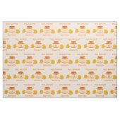 Gewebe des Karotten-Säuglingsnahrungs-Charakter-| Stoff (Fat Quarter (45,7 x 55,9 cm))