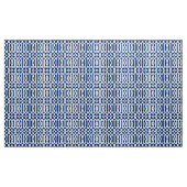 Gewebe des Marine-Blau-marokkanisches Muster-| Stoff (Yard (91,4 cm))